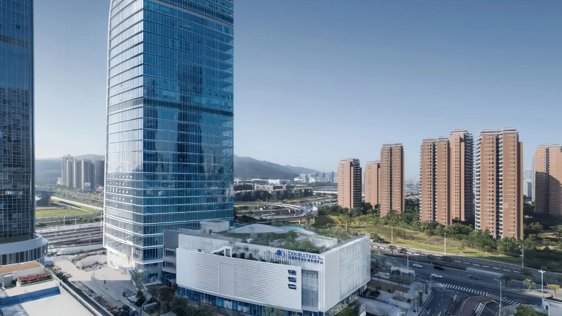 referencia de mobiliario hotelero The Hilton DoubleTree Hotel