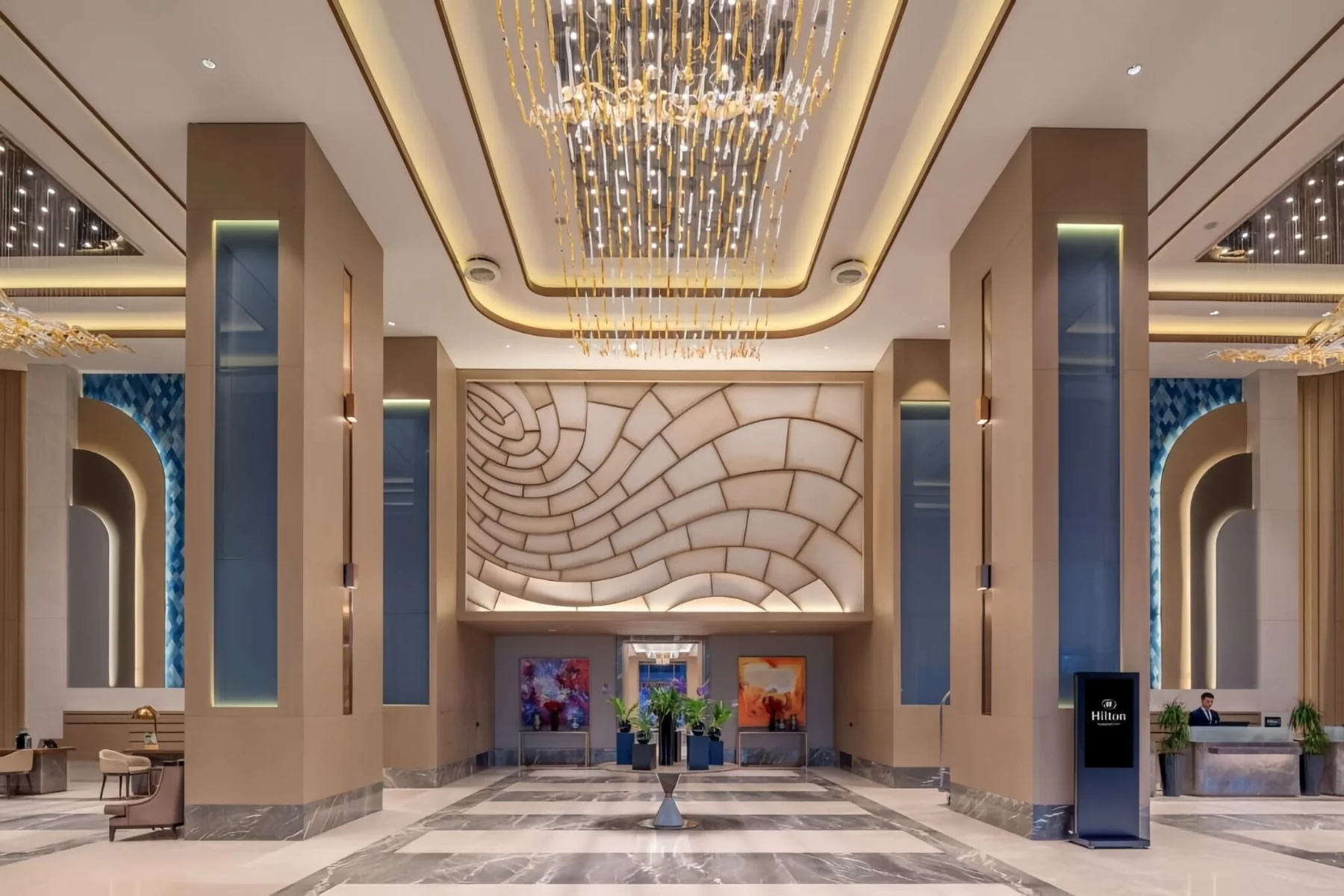 mobiliario hotelero para Hilton Tashkent Uzbekistan
