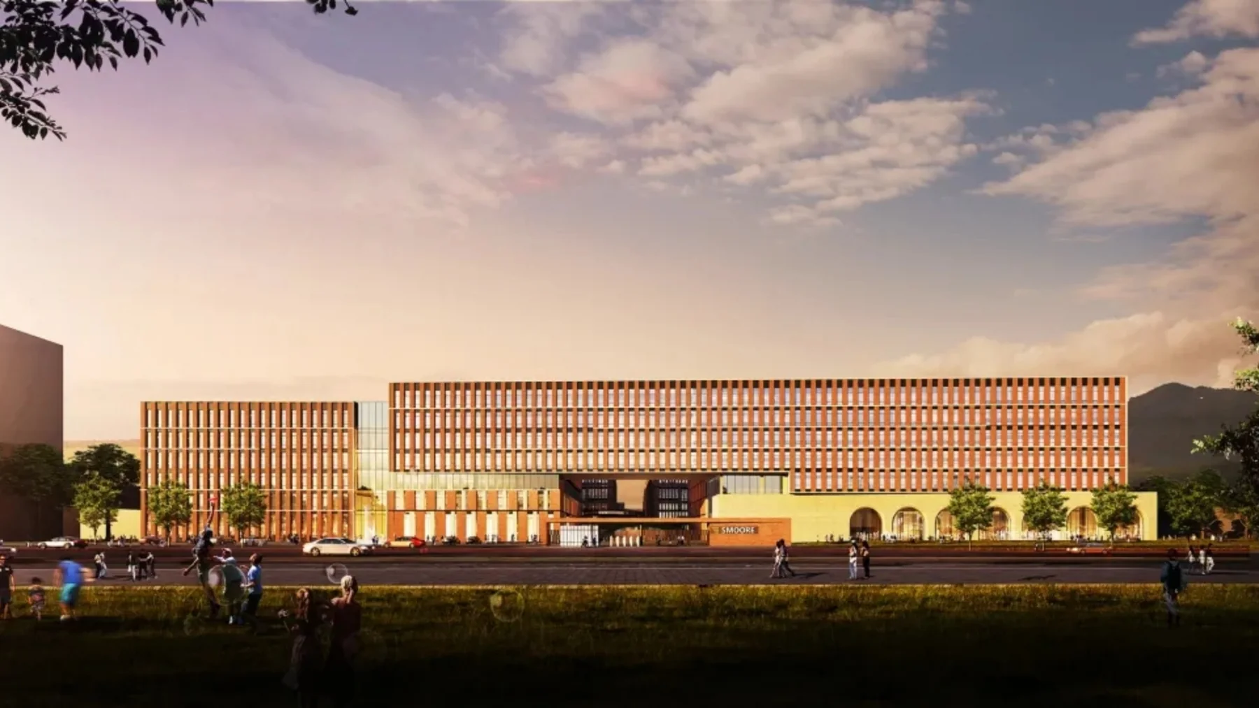 mobiliario corporativo para Macwell Electronic Technology Industrial Park