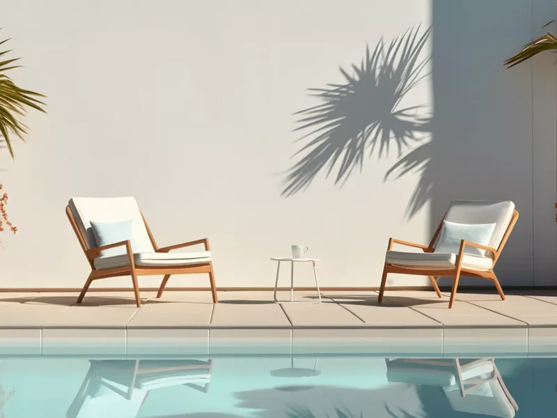 mobiliario exterior para hoteles y áreas comerciales