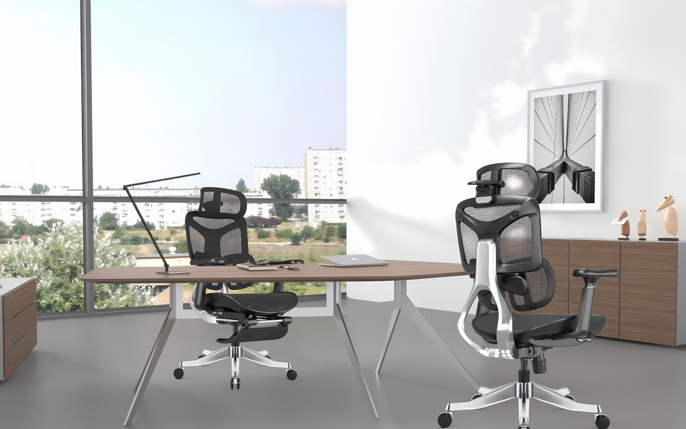 silla ejecutiva y reclinable para dirección