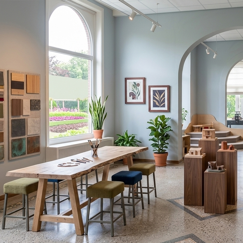 Mobiliario Montessori en Madera para Aulas de Diseño vista 4