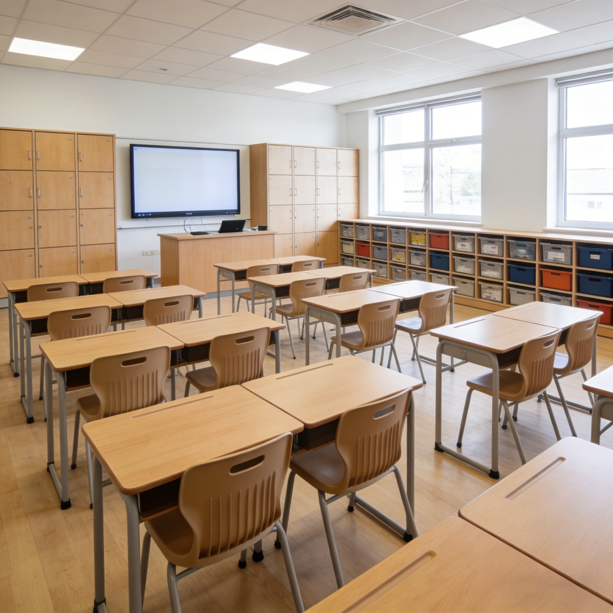 Pupitres y Sillas Escolares con Estructura de Acero para aulas y proyectos educativos