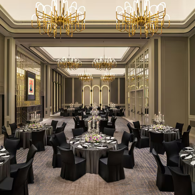 Mesa plegable almacenaje compacto eventos hotel