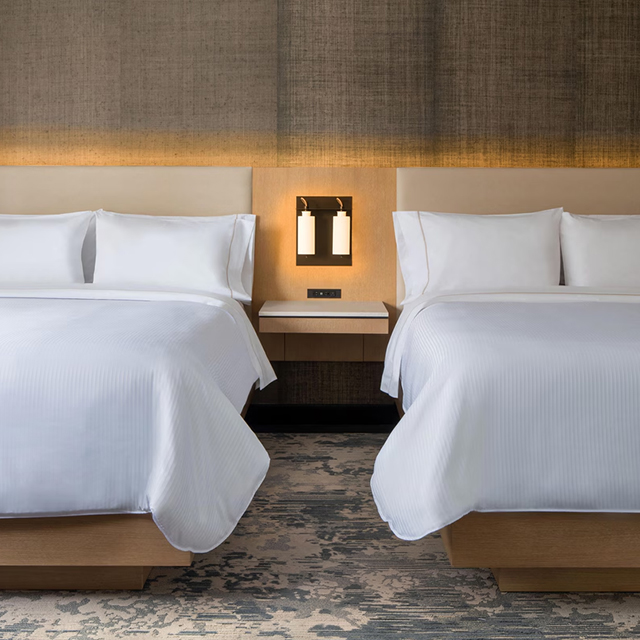 Cajón cierre suave mesita noche hotelera